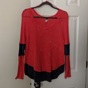 Free people long sleeve Small
